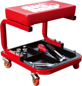 Torin TR6300 Red Rolling Creeper Garage Shop Seat